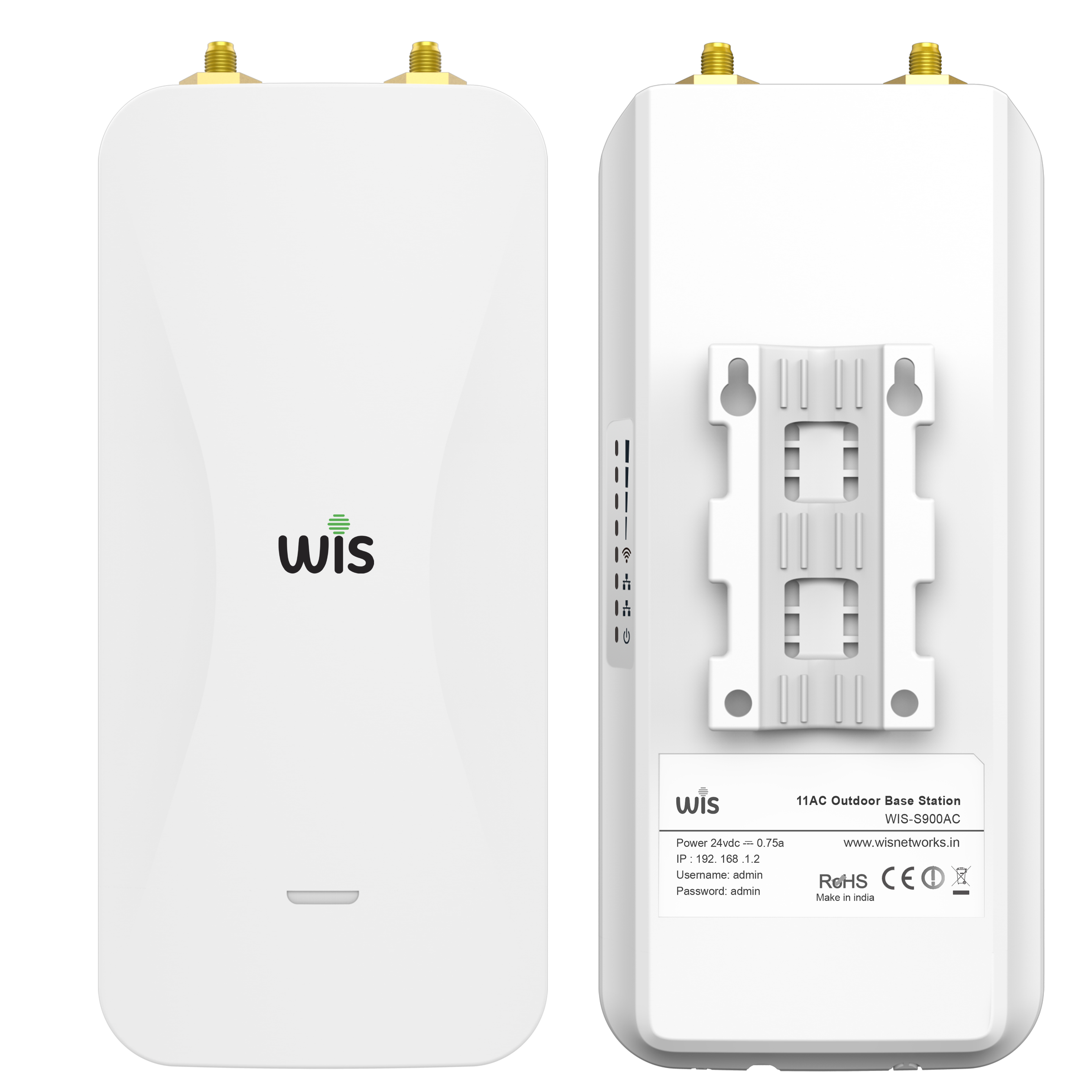 500Mbps+ | Gigabit | 30KM | 2X2 MIMO